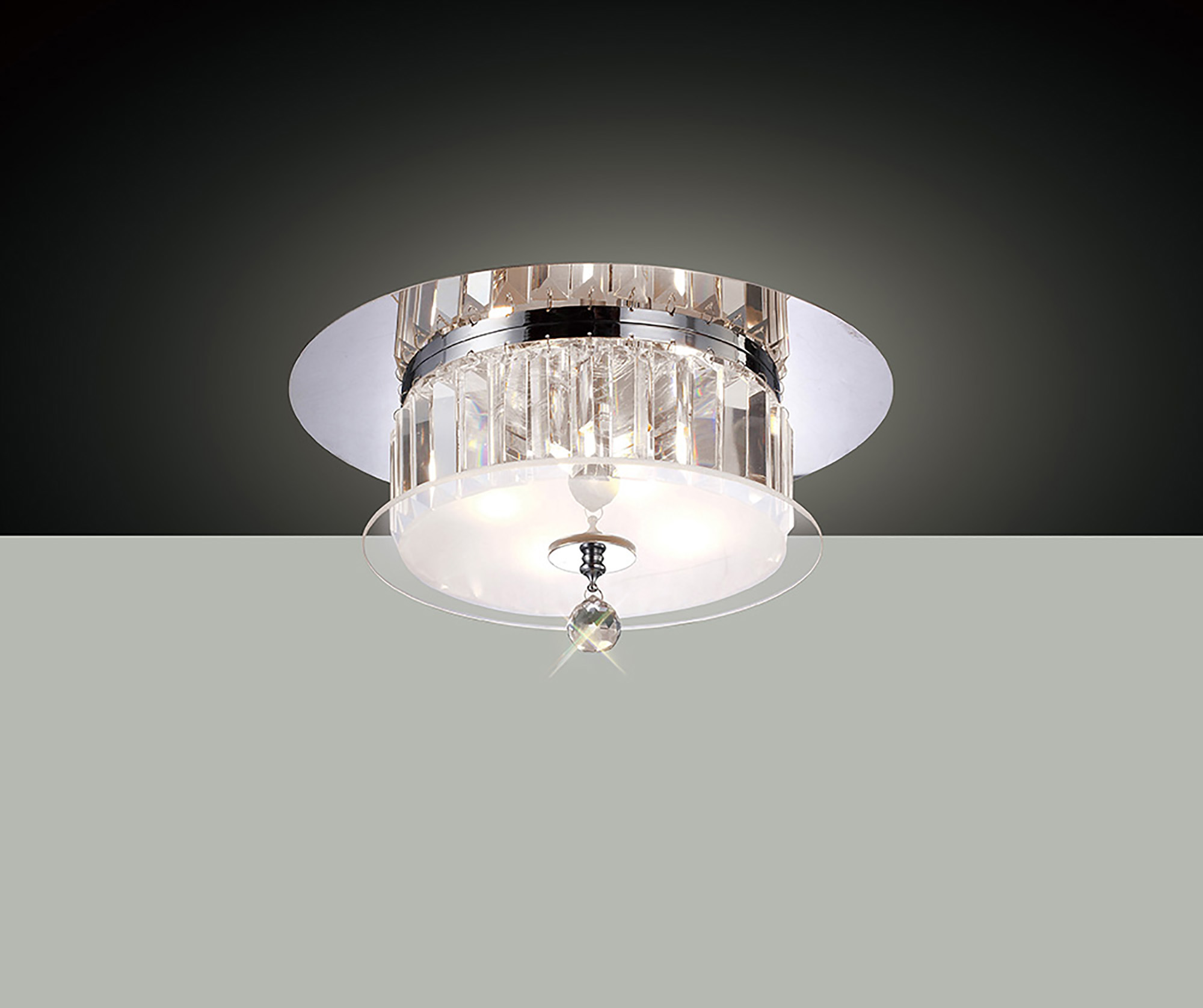 IL30241  Tosca Crystal  Flush Ceiling 4 Light